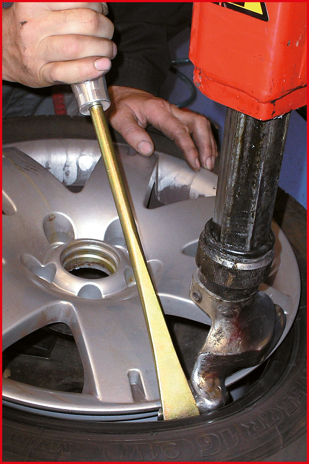 KS Tools Reifen-Montierhebel mit Alugriff, 425 mm