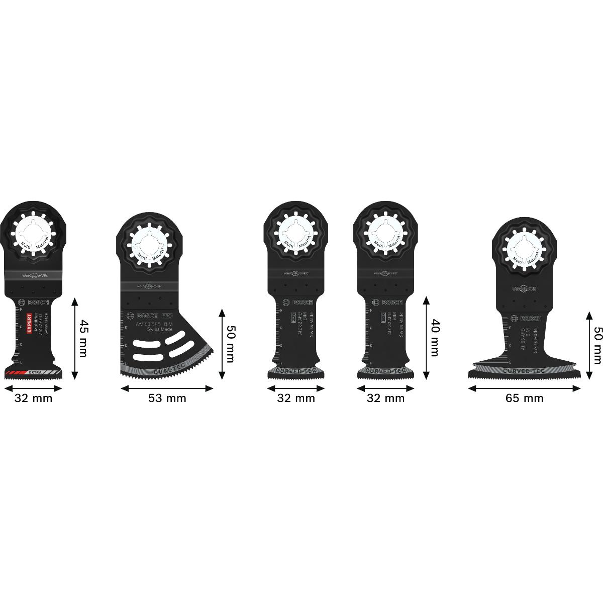 Bosch Elektriker- und Trockenbau-Set, 5-teiliges Set