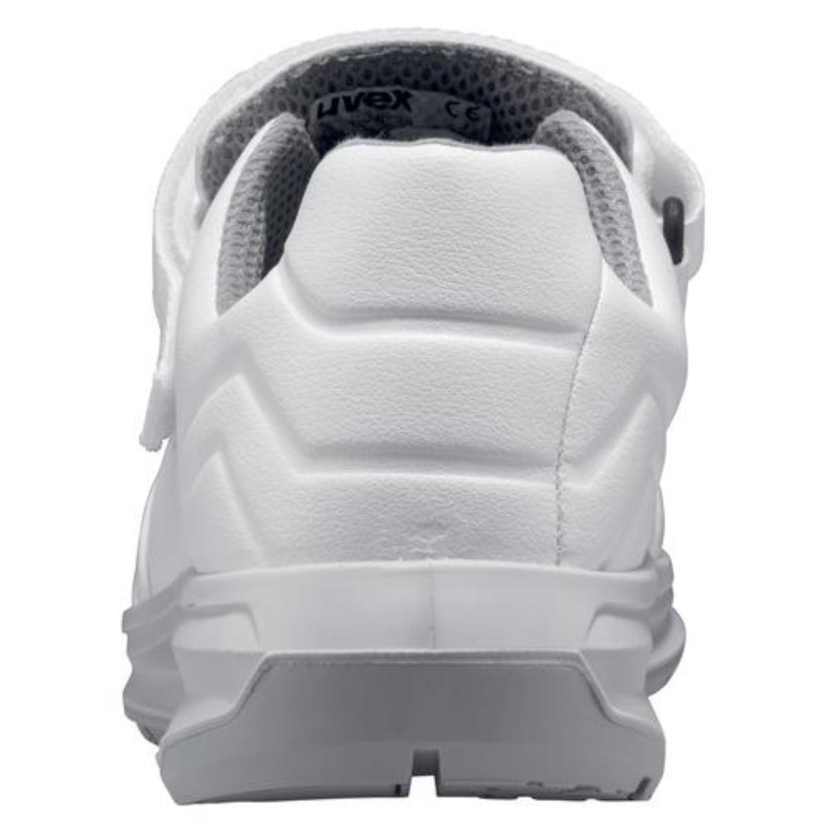 uvex 1 sport white Sicherheitsschuh S2 Halbschuh Slipper mit Klettriemen