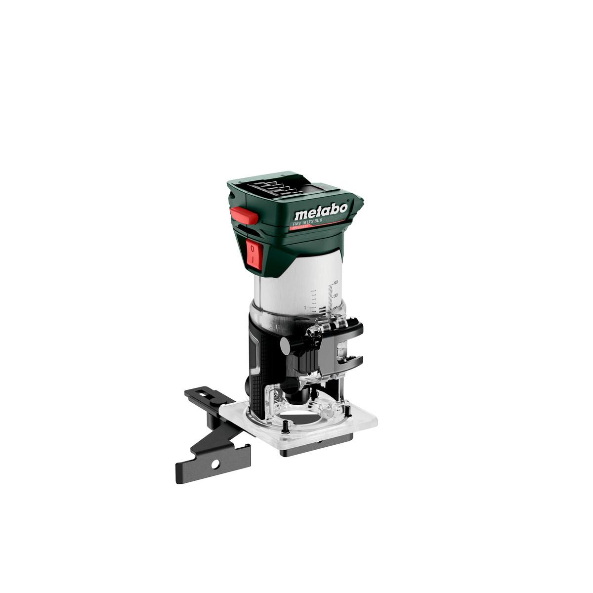 Metabo Akku-Kantenfräse FMV 18 LTX BL 8 - metaBOX 145 L