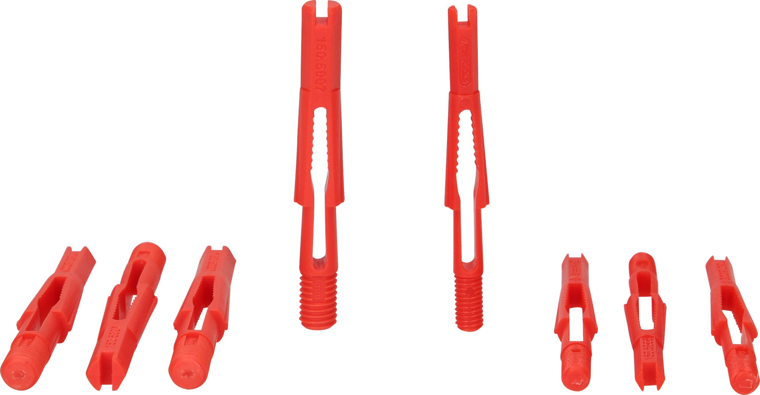KS Tools FIXIT Einschraub-Montagehilfe-Satz für Dichtungen, 8-tlg