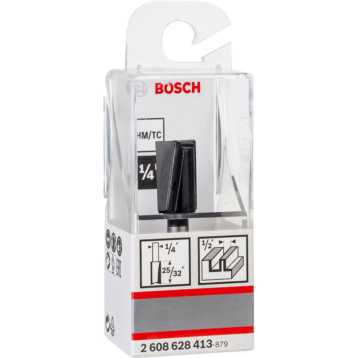 Bosch PRO Nutfräser 1/4 Zoll Schaft