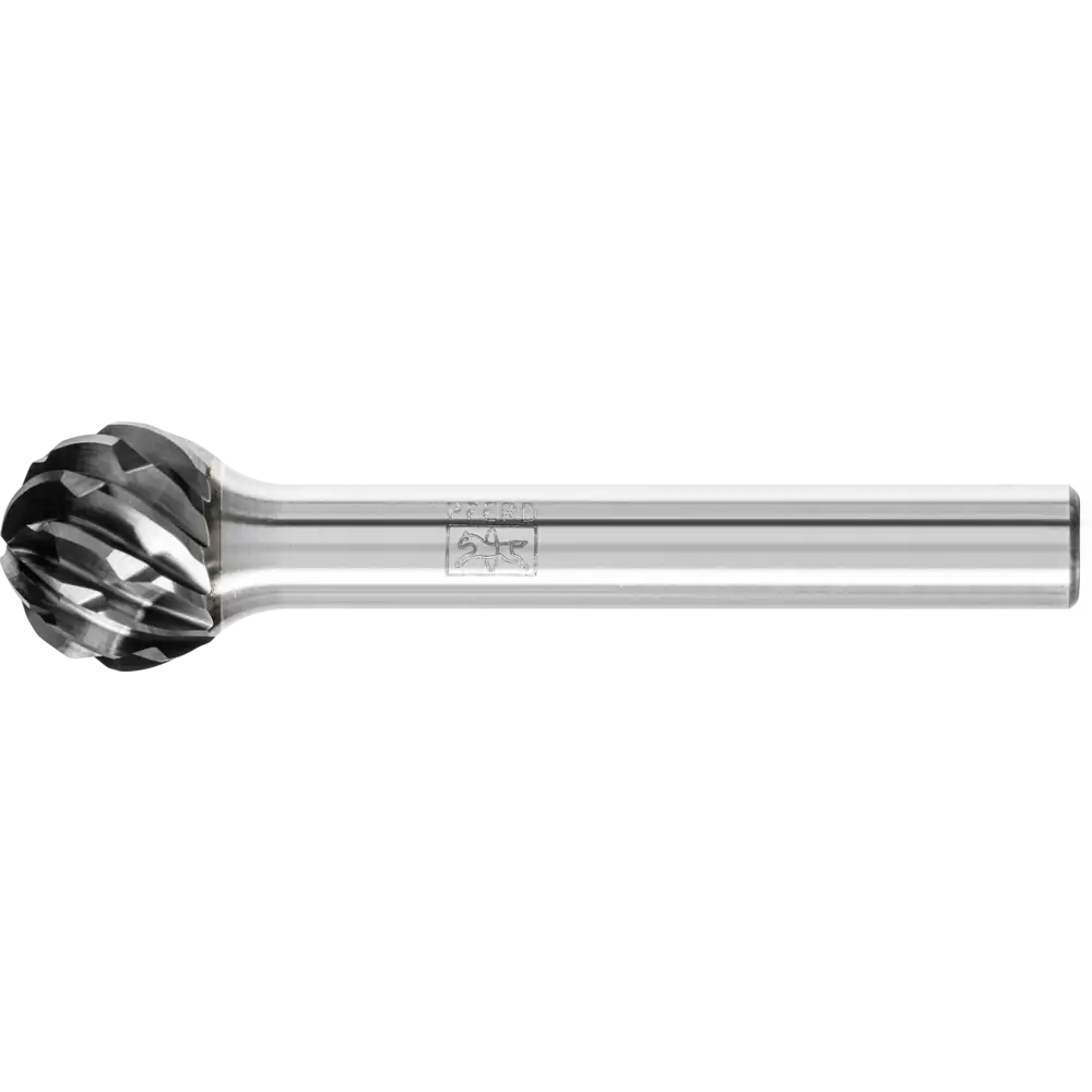 PFERD TOOLS Hartmetall Hochleistungsfrässtift STEEL Kugel KUD HICOAT für Stahl