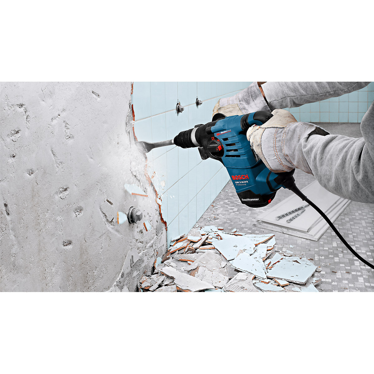 Bosch Bohrhammer mit SDS plus GBH 3-28 DFR, L-BOXX