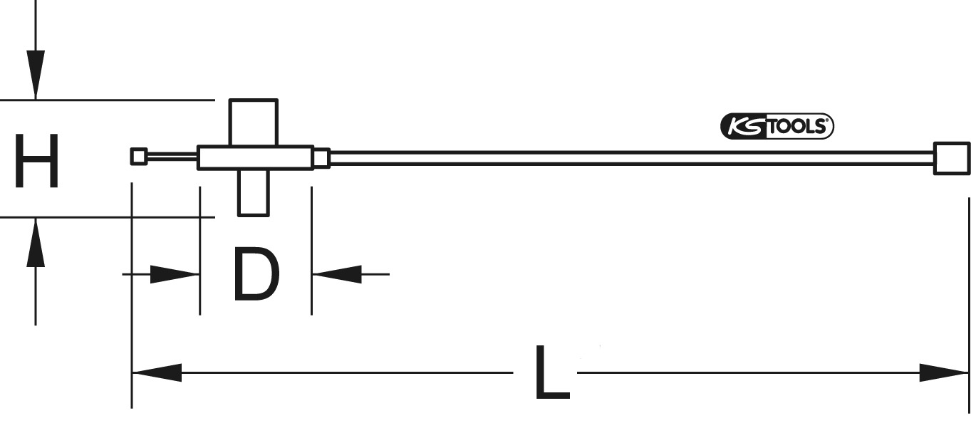 KS Tools 1/2" Drehwinkelmessscheibe