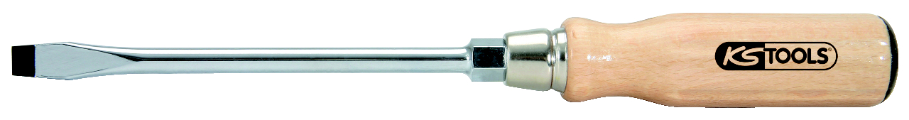 KS Tools ERGOTORQUE WOOD Schlitz-Schraubendreher