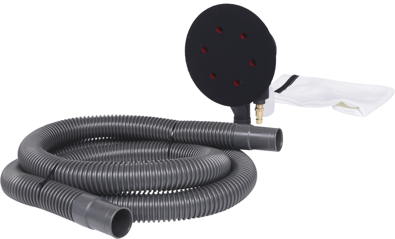 KS Tools Grobschliff-Druckluft-Excenterschleifer mit Staubabsaugung