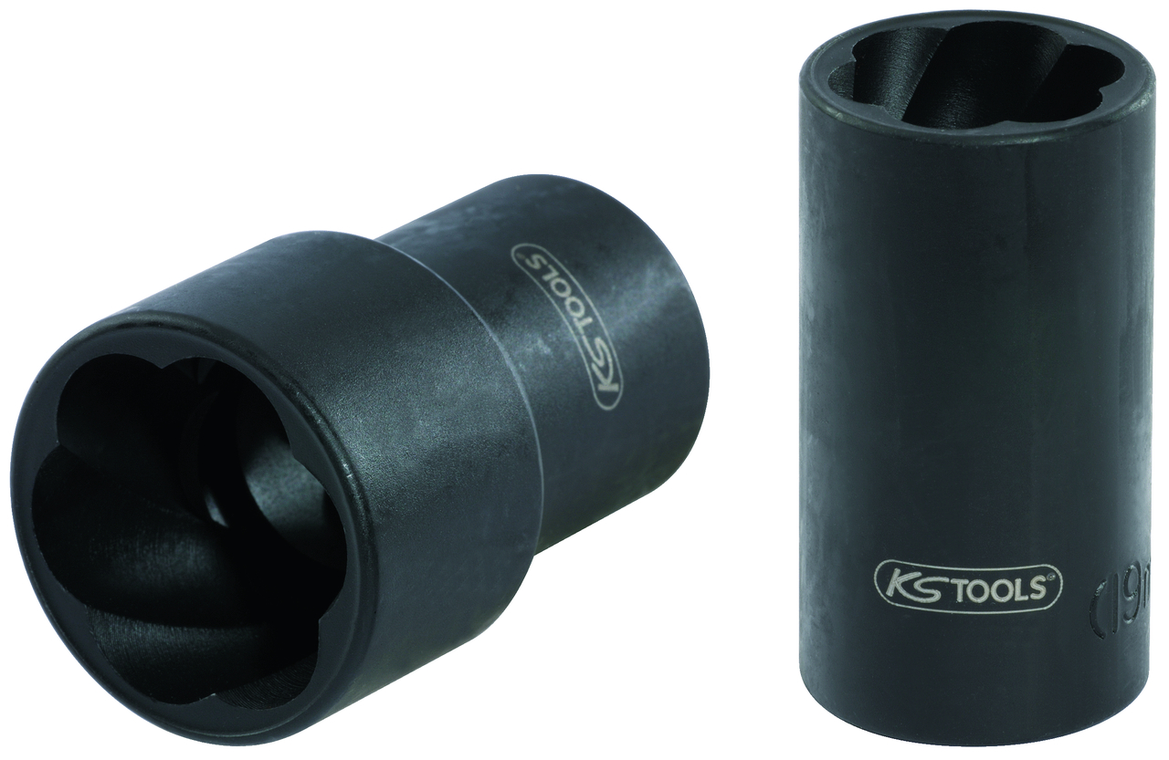 KS Tools 1/4" Spiral-Profil-Kraft-Stecknuss