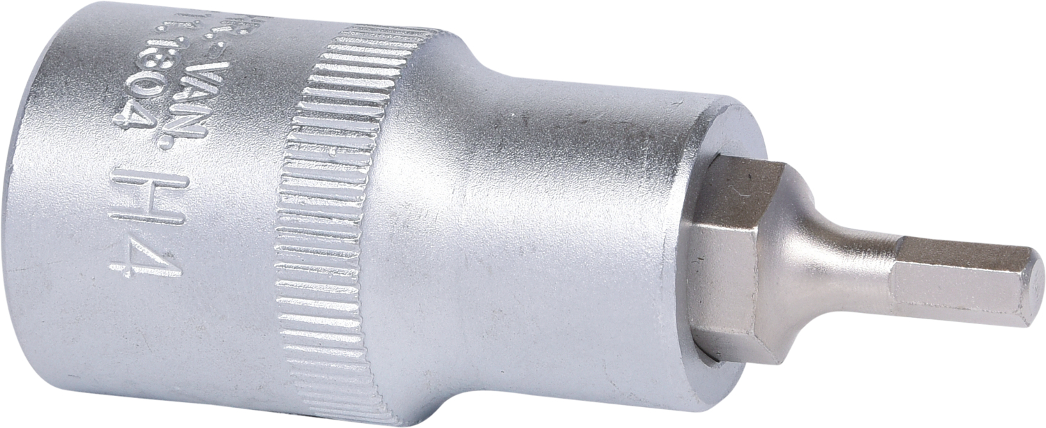 KS TOOLS 1/2" Bit-Stecknuss Innensechskant, kurz