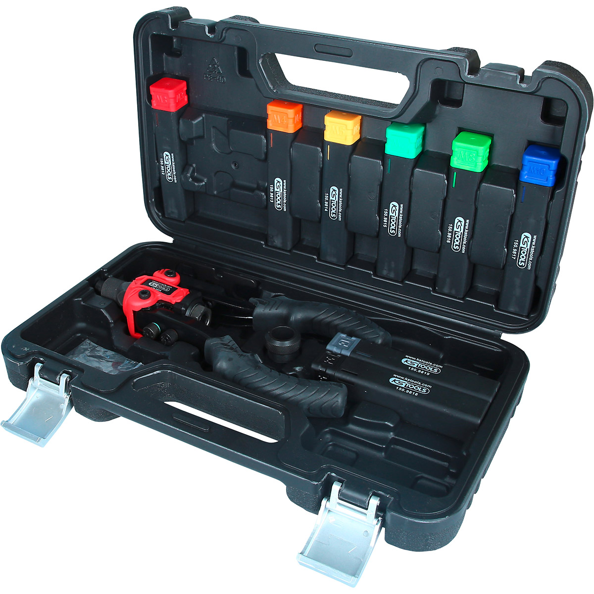 KS Tools 3 in 1 Nietzangen-Satz, 15-tlg.