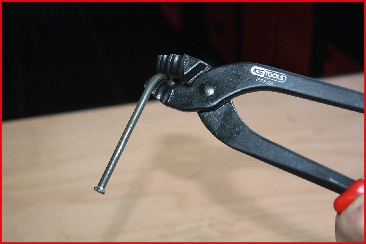 KS Tools Bremsleitungsbiegezange, 2 in 1, Ø 4,75+6mm