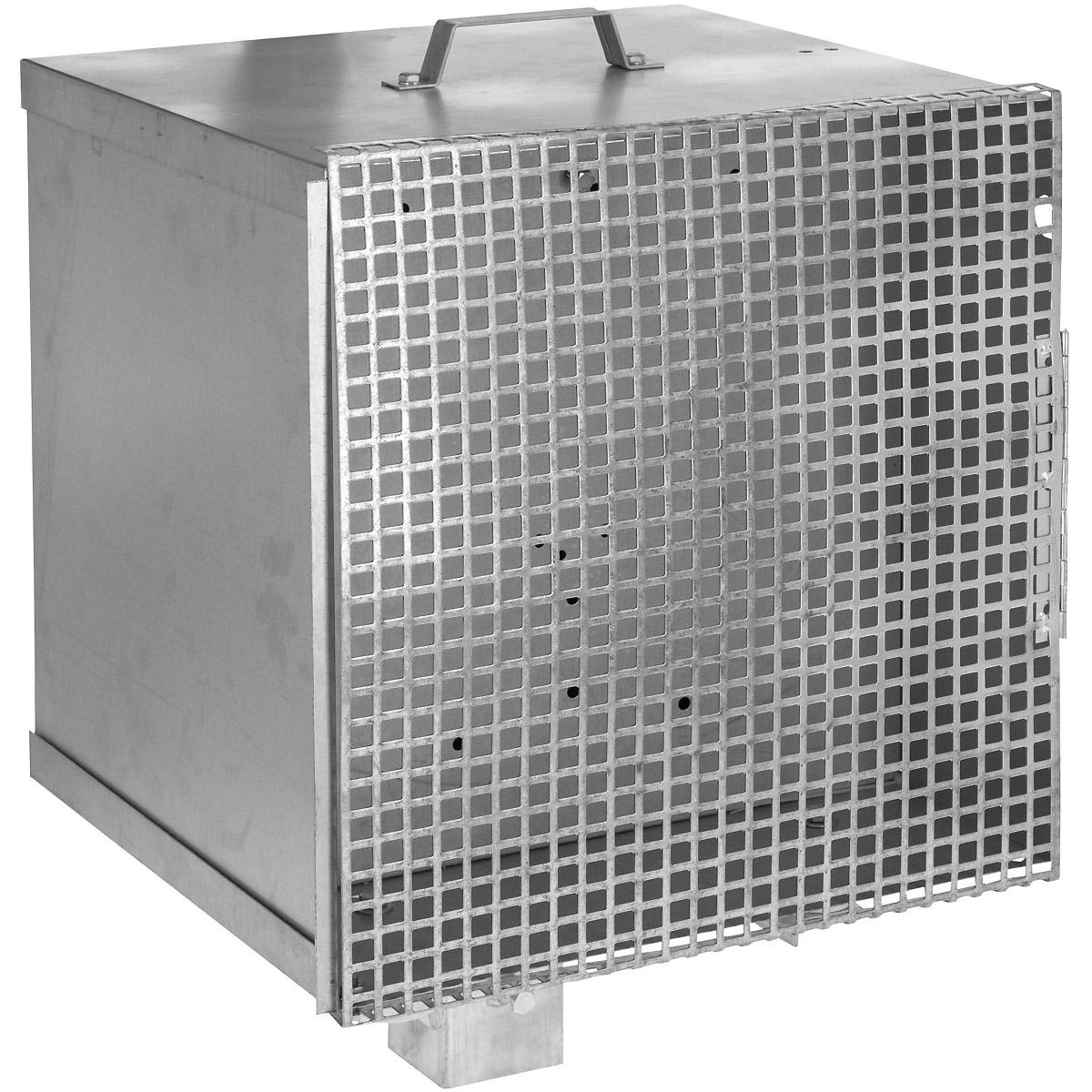 Kerbl Metall-Akkukasten elektrifizierbar