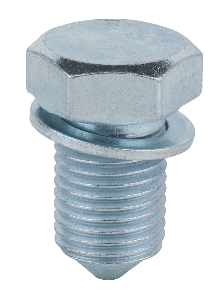 KS Tools Ölablassschraube, Außen6kant 19mm, M14x1,5x17,5mm, 1er-Pack