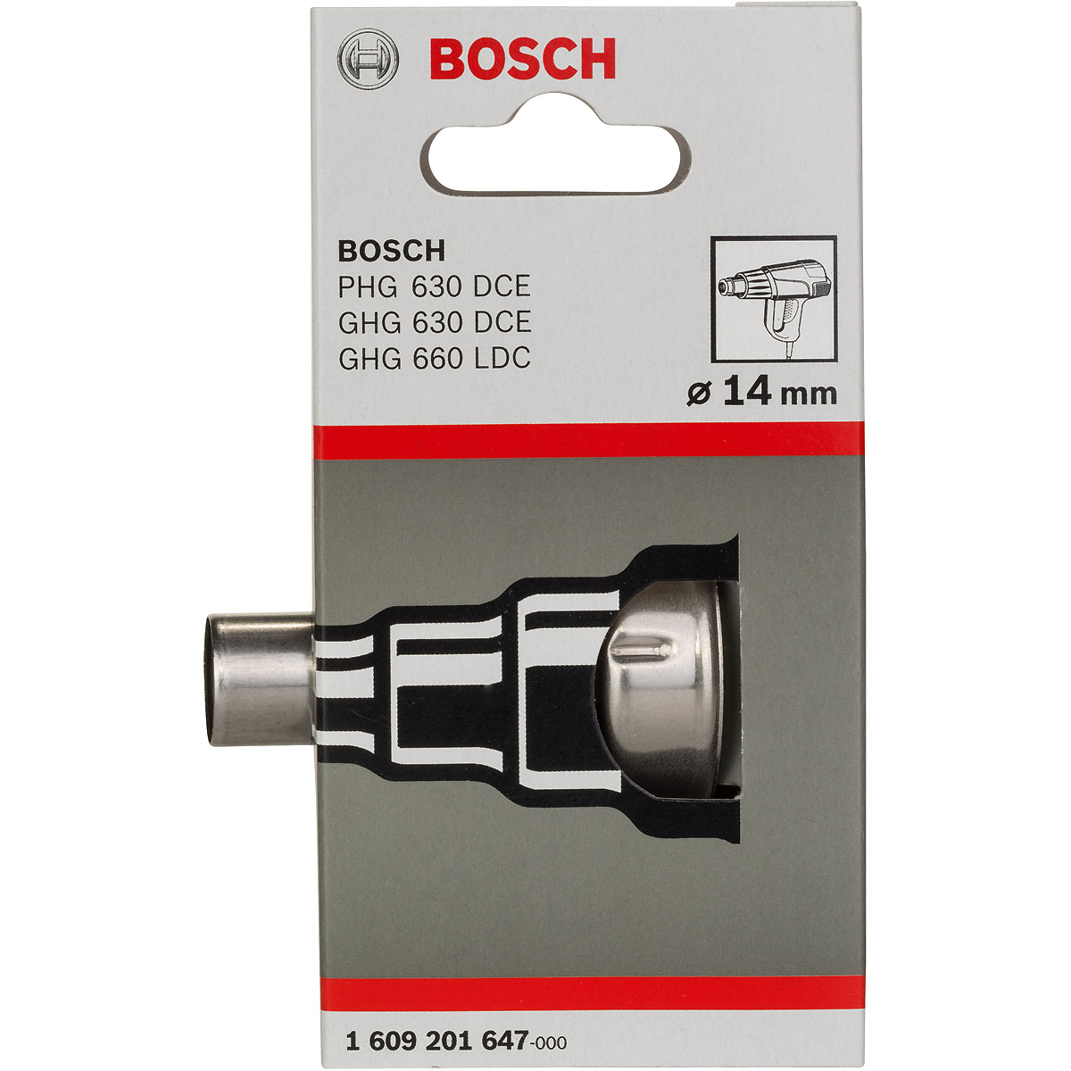 Bosch Reduzierdüse für Bosch-Heißluftgebläse, 9 mm