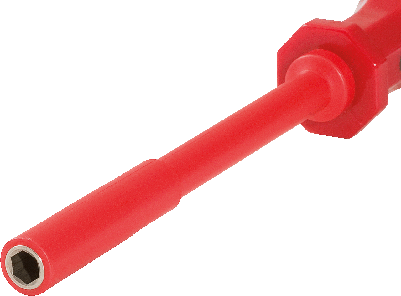 KS Tools 1/4" Bit-Schraubendreher mit Schutzisolierung und Magazin