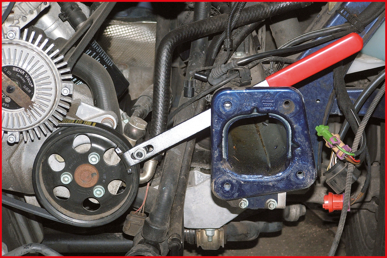 KS Tools VAG Riemenscheiben-Gegenhalte-Schlüssel, 325mm