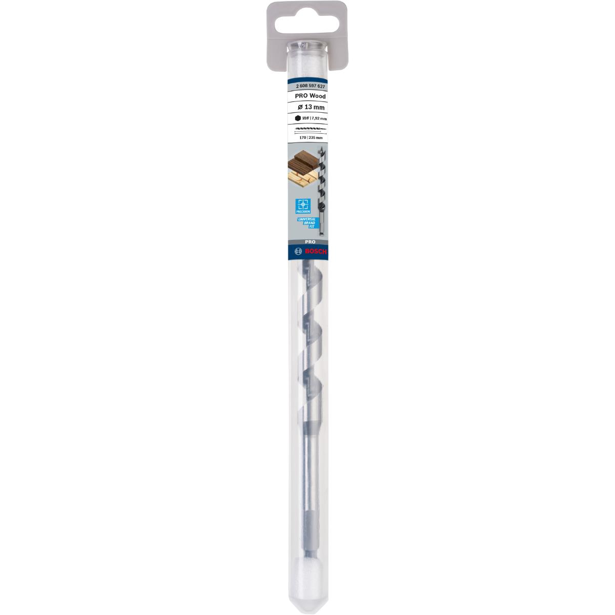Bosch PRO Holzschlangenbohrer, Sechskant