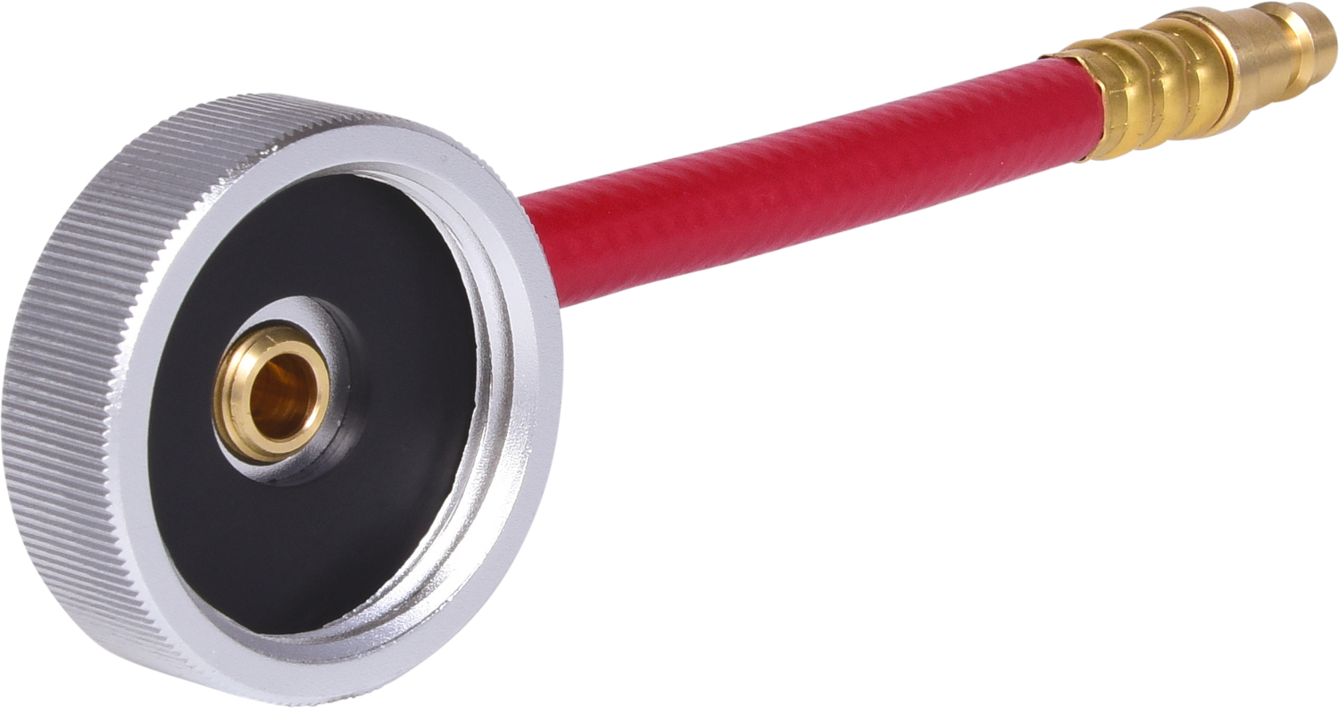 KS Tools Entlüfterstutzen-Adapter E 20 mit beweglichem Anschlussschlauch zur Bremsentlüftung