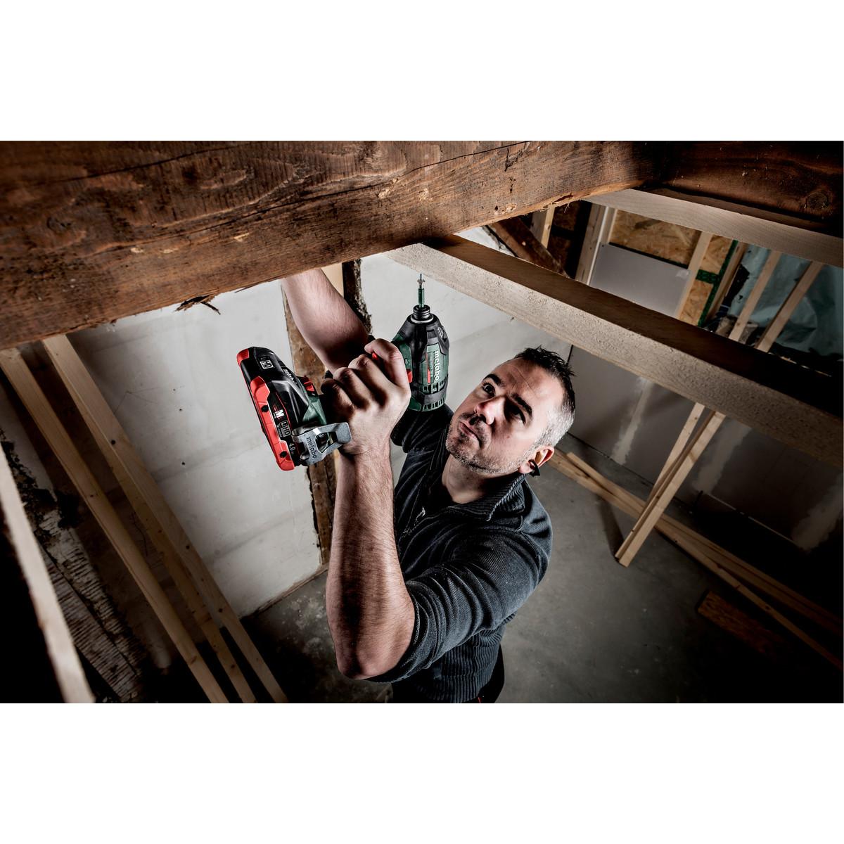 Metabo Akku-Schlagschrauber SSD 18 LTX 200 BL metaBOX 145 - 18V 2x4Ah LiHD + ASC 55