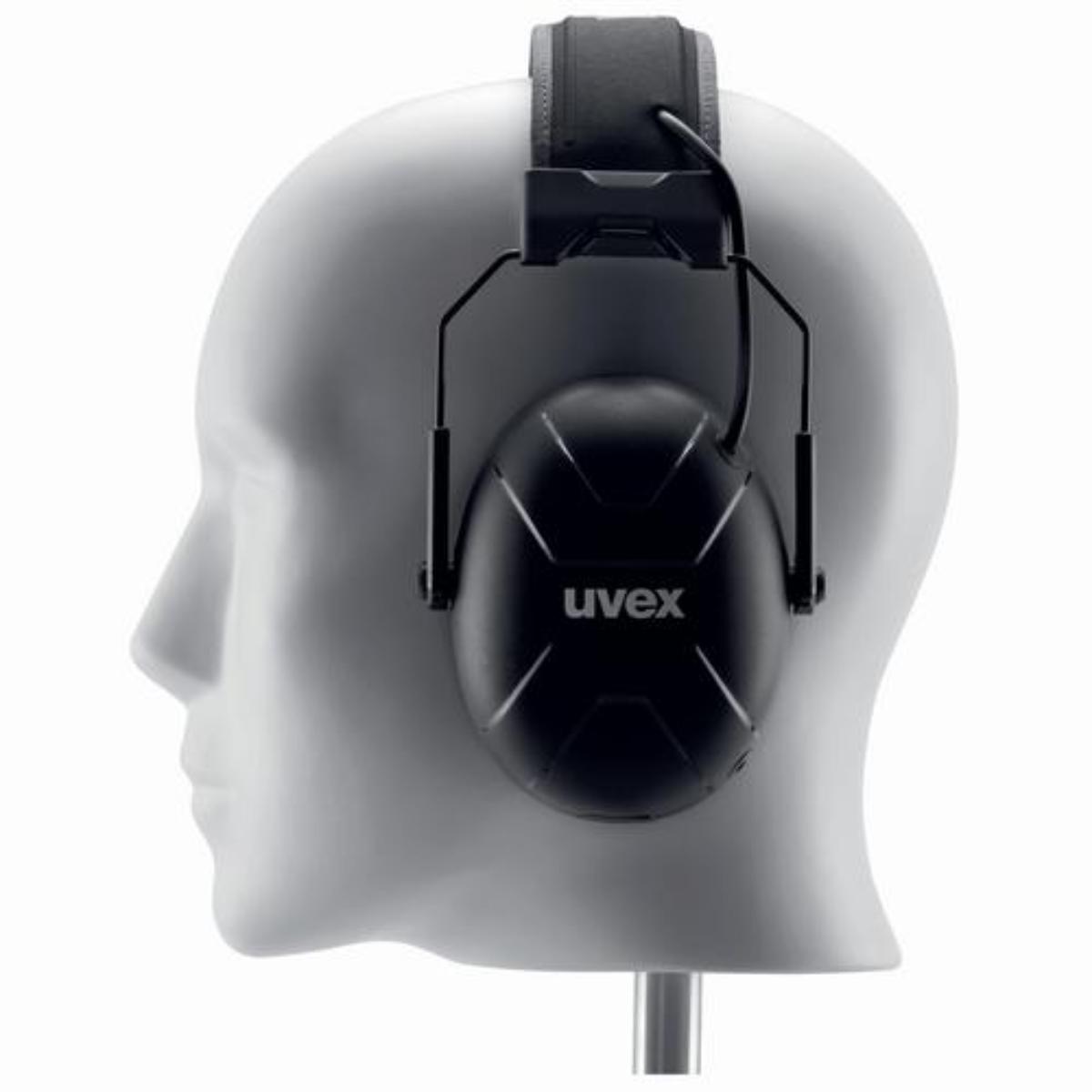 uvex aXess Kapselgehörschutz one schwarz SNR 31 dB
