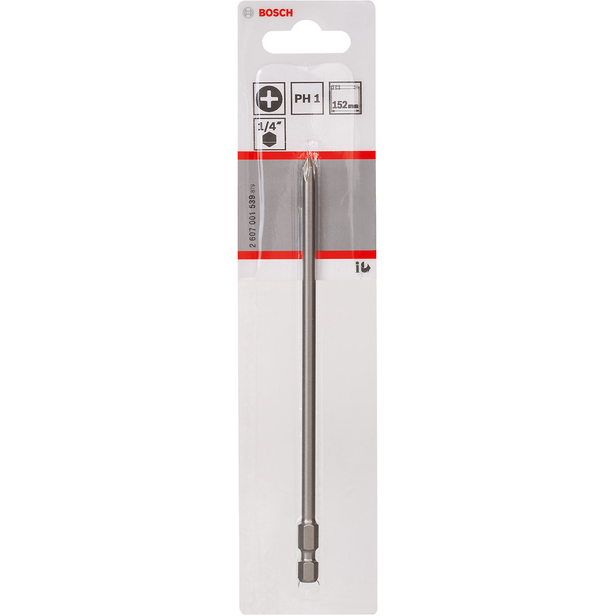 Bosch Schrauberbit Extra-Hart, Kreuzschlitz PH1