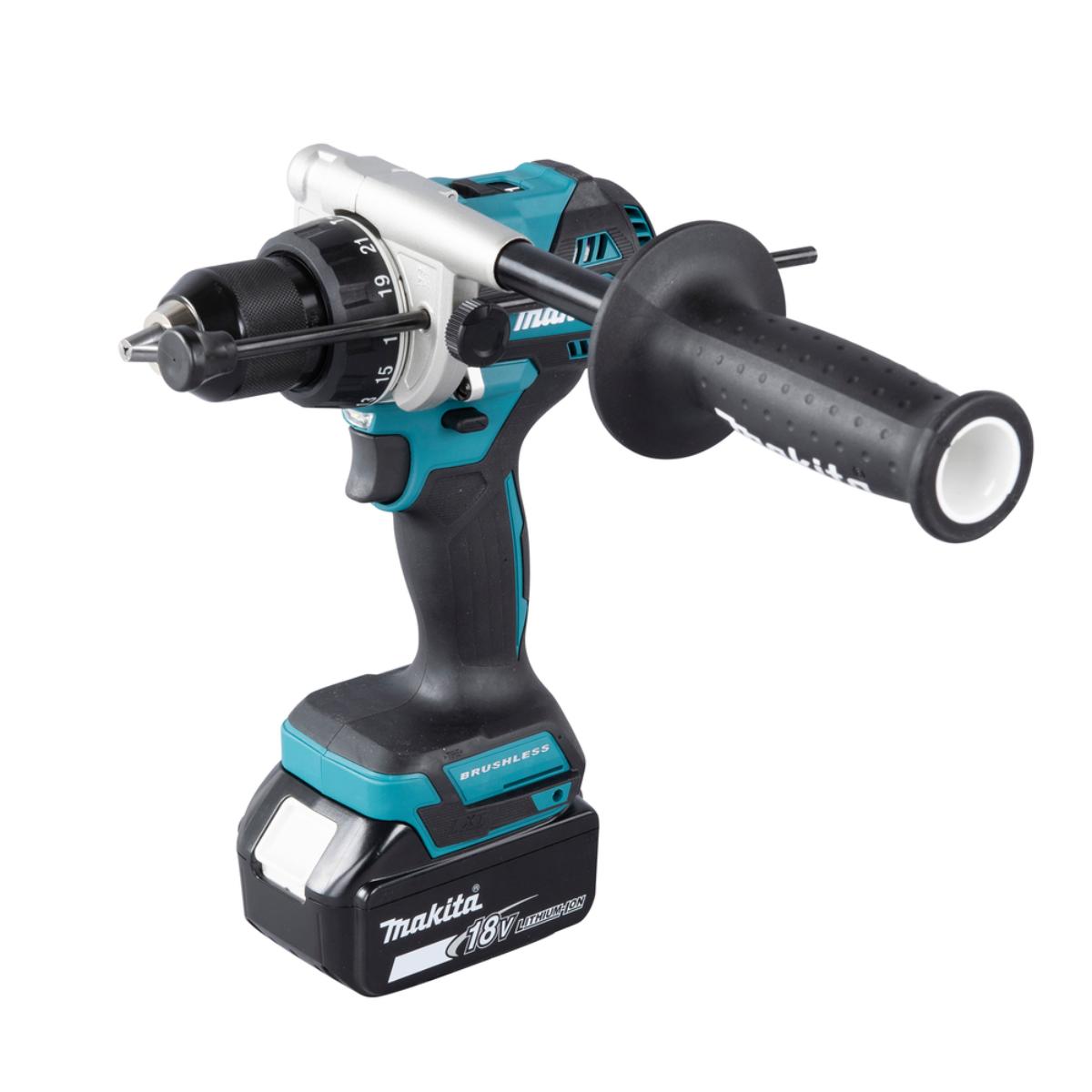 Makita Akku-Schlagbohrschrauber LXT 18V, max 141 Nm, 0-2.100 min(-1) - DHP492RTJ
