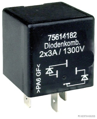 HERTH&BUSS Diode, 3 A, 4 pins