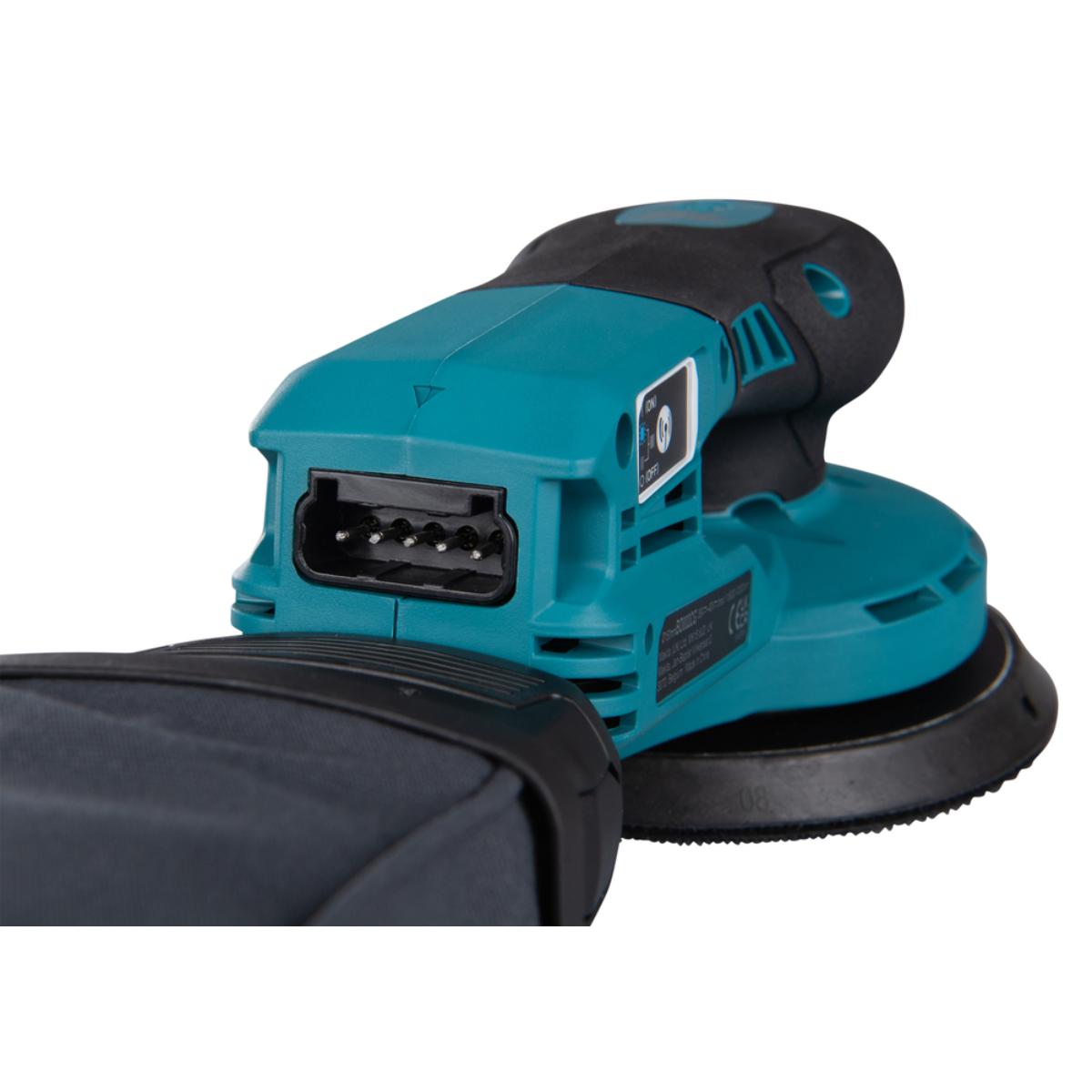 Makita Akku-Exzenterschleifer XGT - Connector - 150 mm Ø - 5,0 mm Hub - 1,6 m Kabel - BO002CGZ