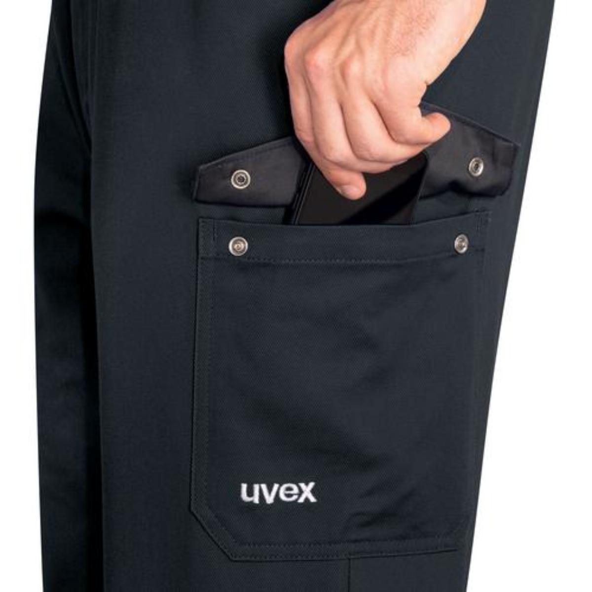 uvex suXXeed essentials Latzhose Herren graphit