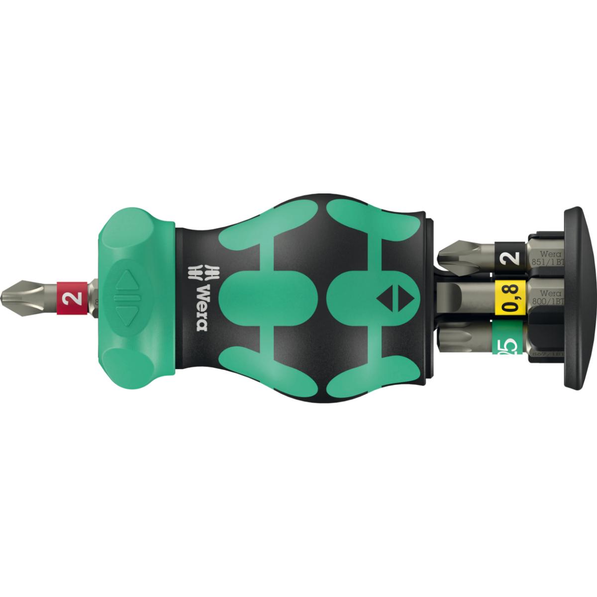 Wera Kraftform Kompakt Stubby Magazin RA 2, 6-teiliges Set