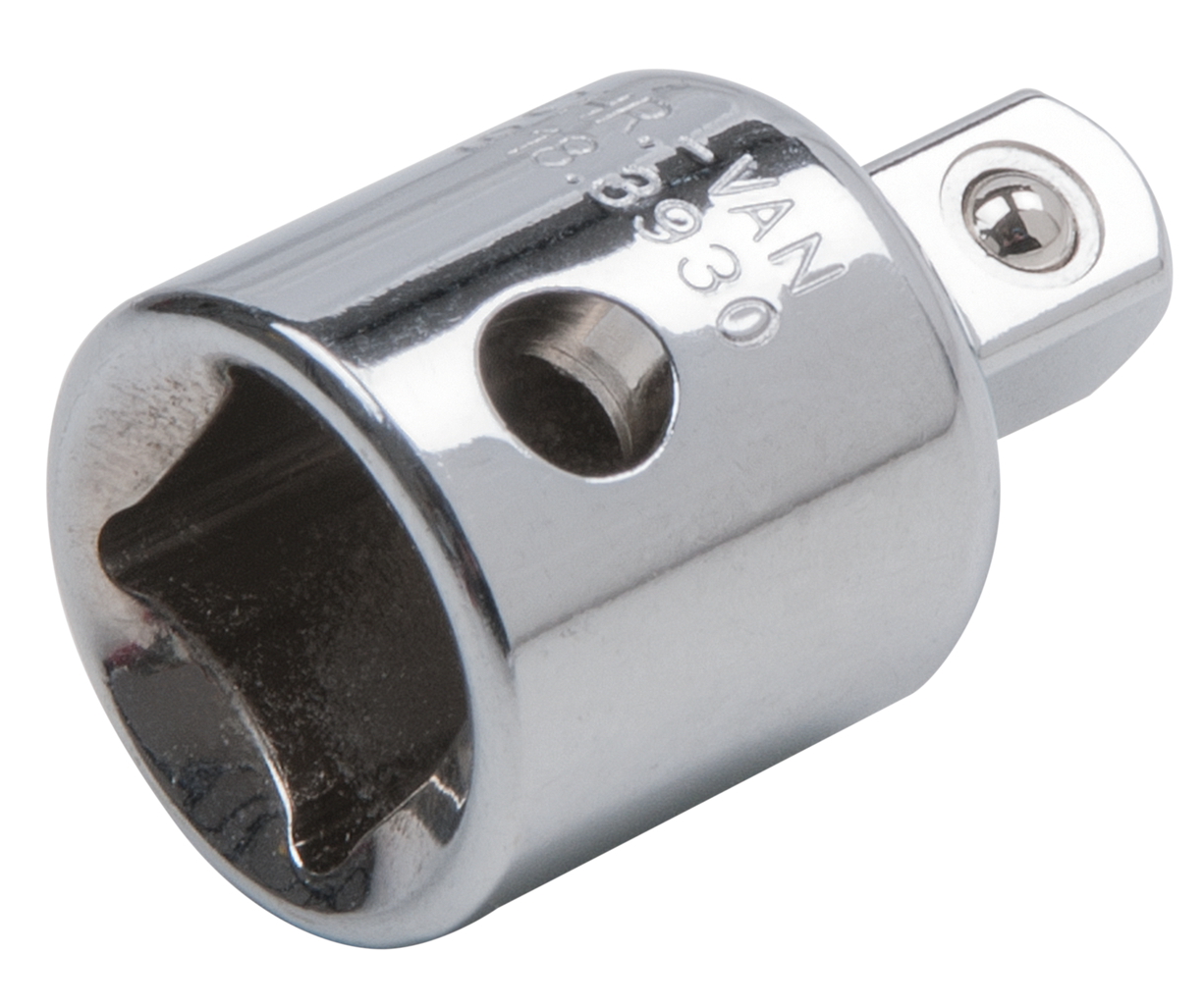 KS Tools 3/8" CHROMEplus Reduzieradapter, 3/8"F x 1/4"M