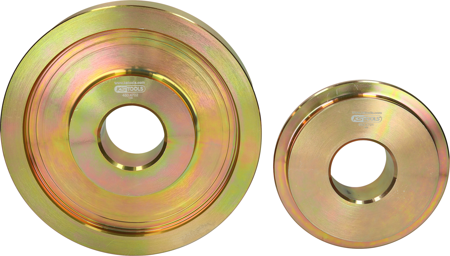 KS Tools Spannaufnahme-Satz für Trommeldrehbank Ø 50 mm, 2-tlg