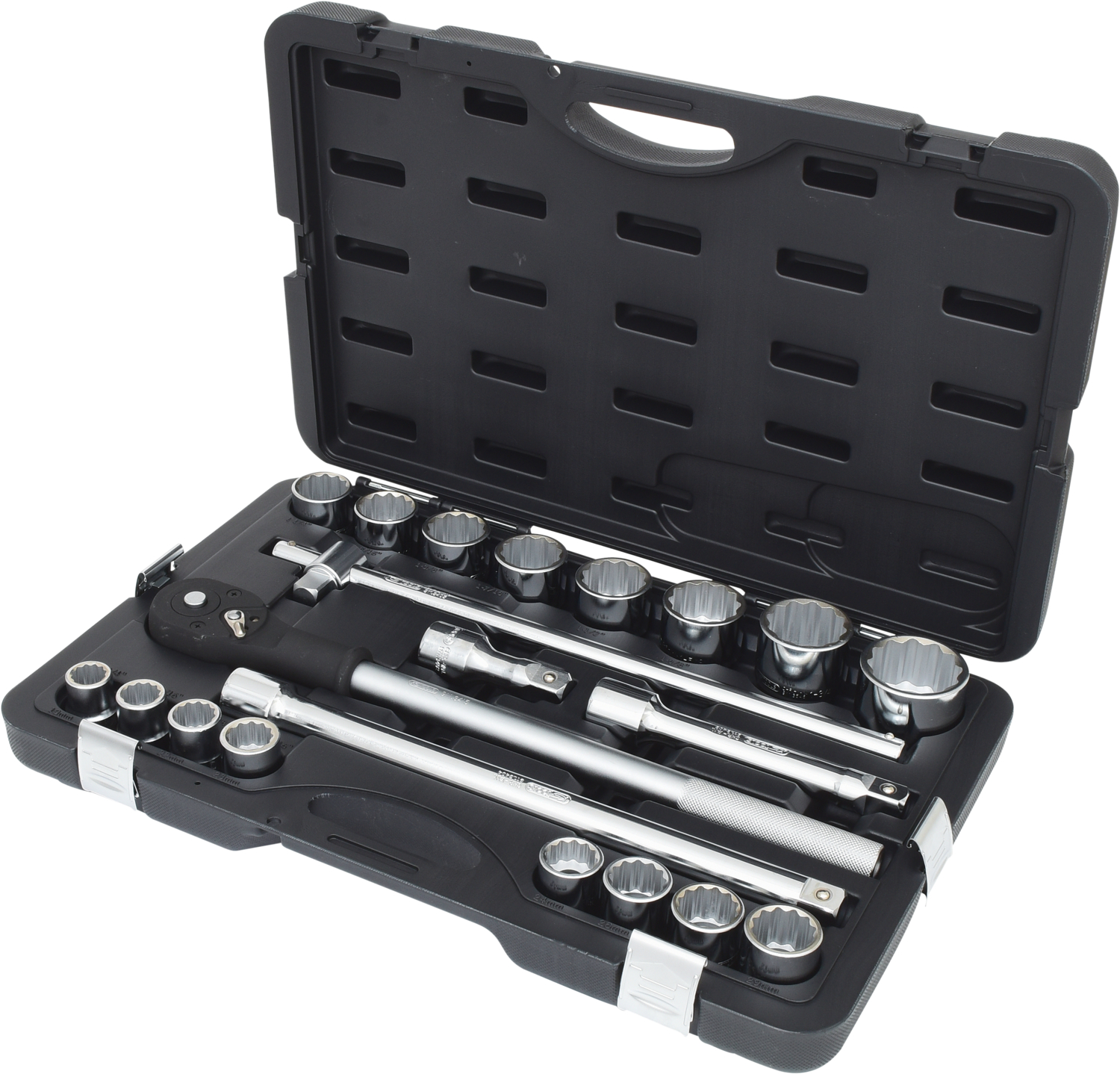 KS Tools 3/4" Steckschlüssel-Satz, 21-tlg 12-kant