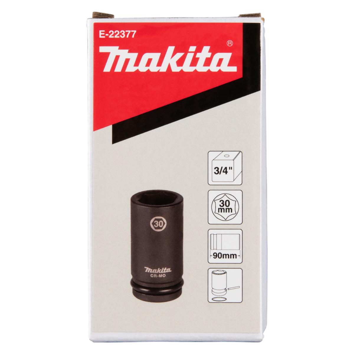 Makita Schlagnuss 3/4 Zoll - inkl. O-Ring und Stift - CR-MO