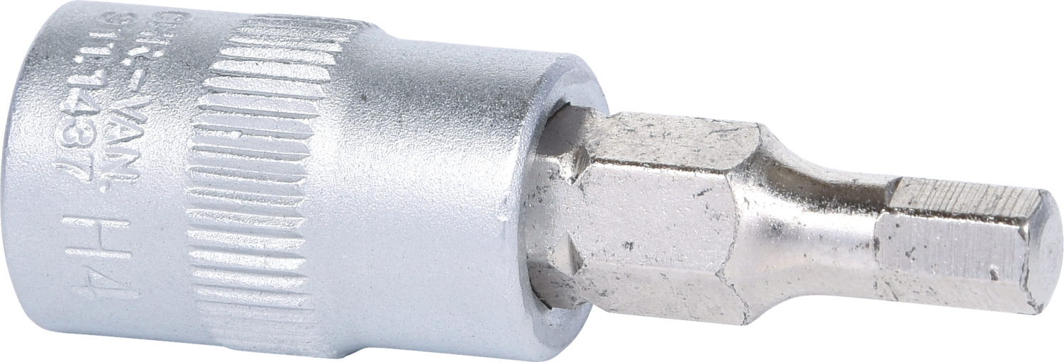 KS TOOLS 1/4" Bit-Stecknuss Innensechskant