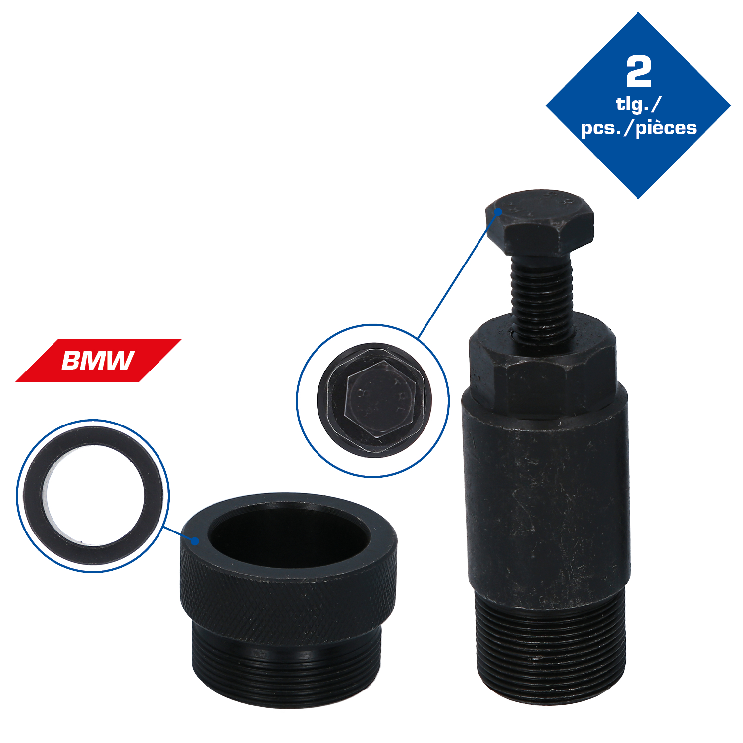 Brilliant Tools Montagewerkzeug für Einspritzpumpenrad für BMW - BT551008