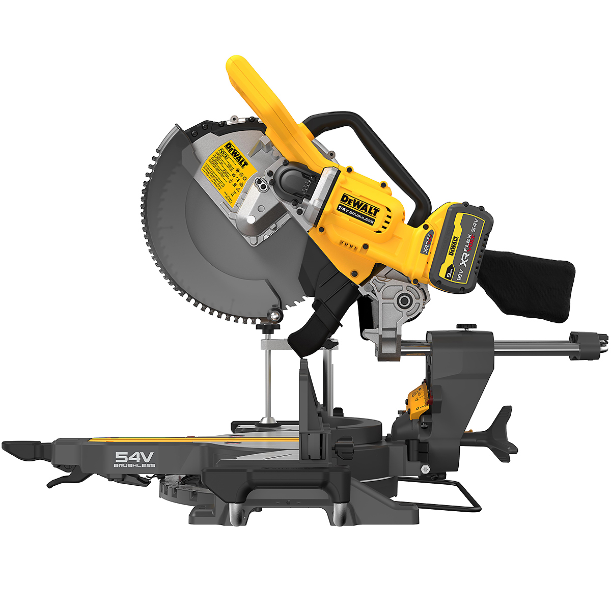 DEWALT Akku-Paneelsäge 54V 305mm + 2 Akku + Schnellladegerät
