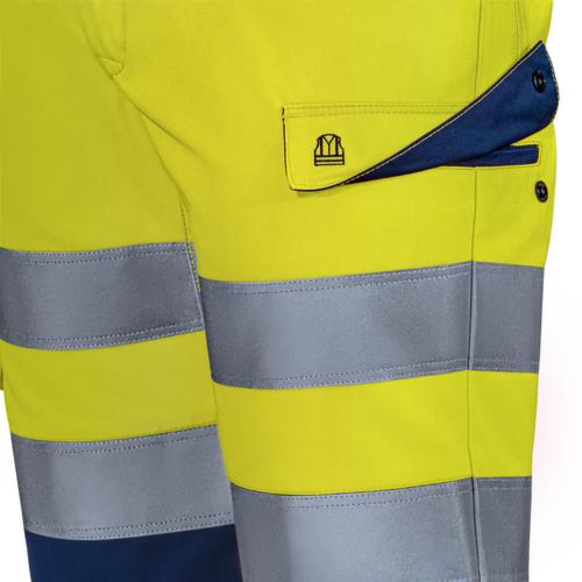 uvex suXXeed construction Herren Bermuda Warnfarben