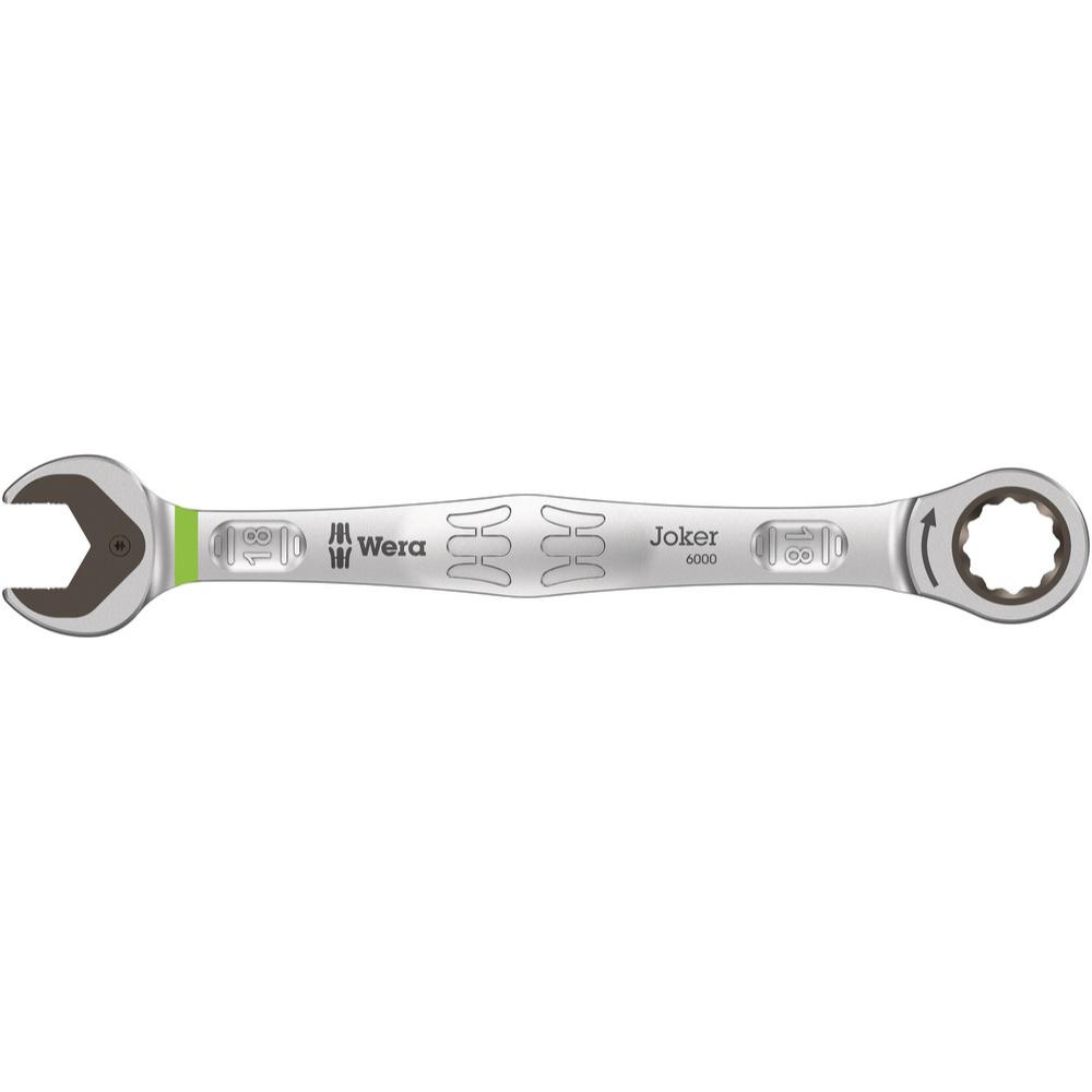 Wera 9630 Magnetleiste 6000 Joker 1 Maul-Ringratschenschlüssel-Satz