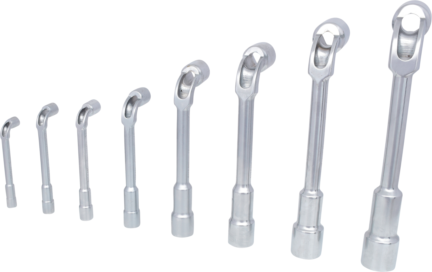 KS Tools ULTIMATEplus Doppel-Steckschlüssel-Satz, gekröpft, 8-tlg