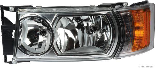 HERTH&BUSS Hauptscheinwerfer, Links, H7/H1, H21W, LED