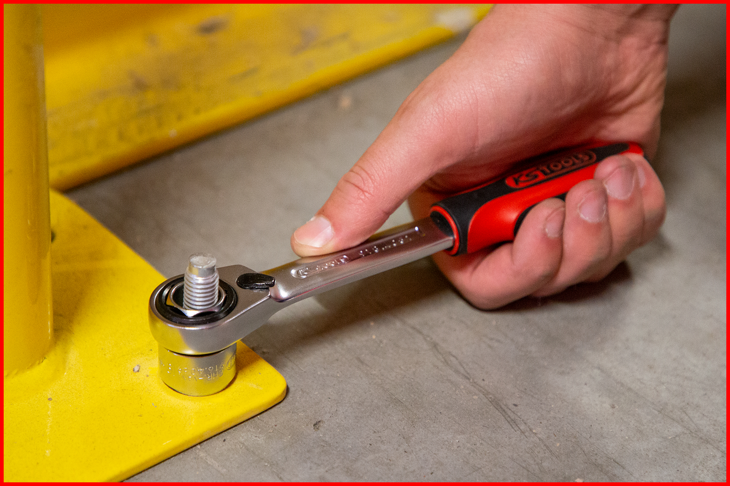 KS Tools 3/8"+1/2" TRIPLEplus Durchgangs-Steckschlüssel-Satz, 17-tlg