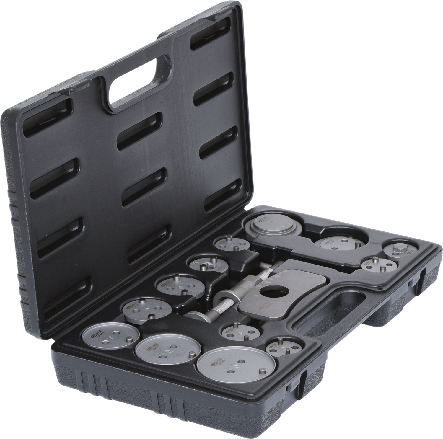 KS Tools Bremskolben-Rückstell-Werkzeug-Satz, 15-tlg