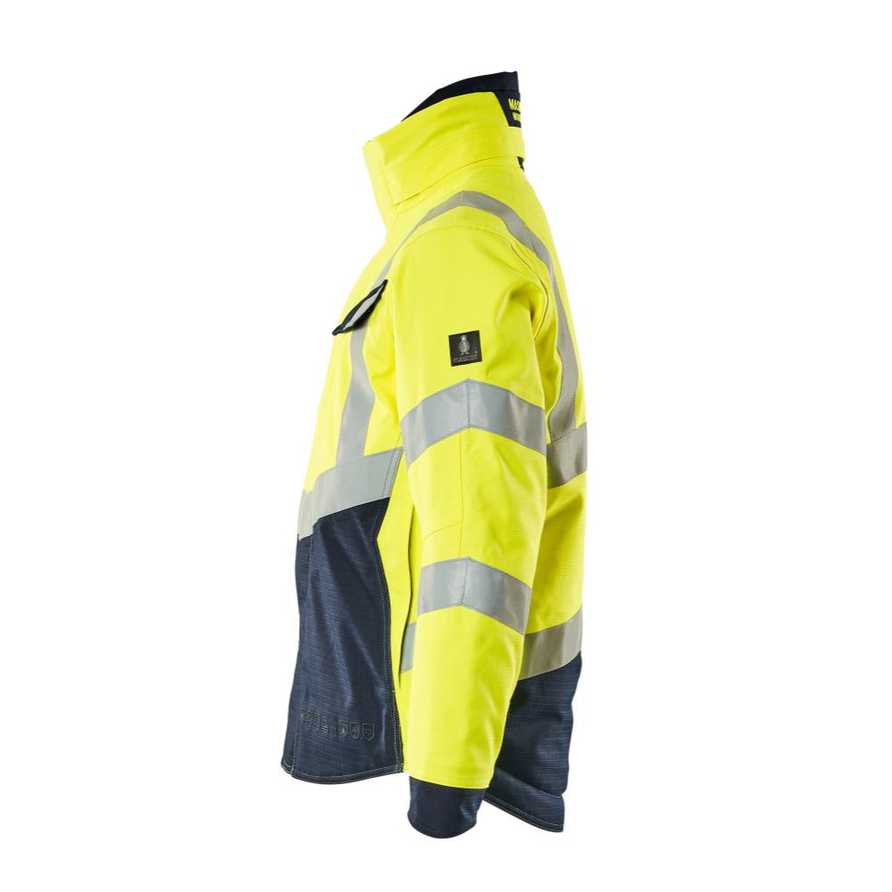 MASCOT Winterjacke MULTISAFE Hi-vis Gelb / Schwarzblau