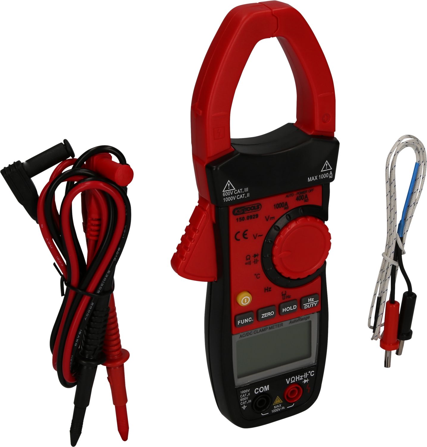KS Tools Digital Amperezangen-Satz 1000A, 3-tlg