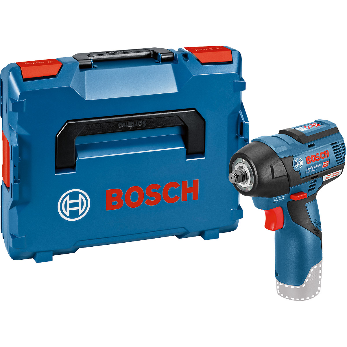 Bosch Akku-Drehschlagschrauber GDS 12V-115, Solo Version, L-BOXX