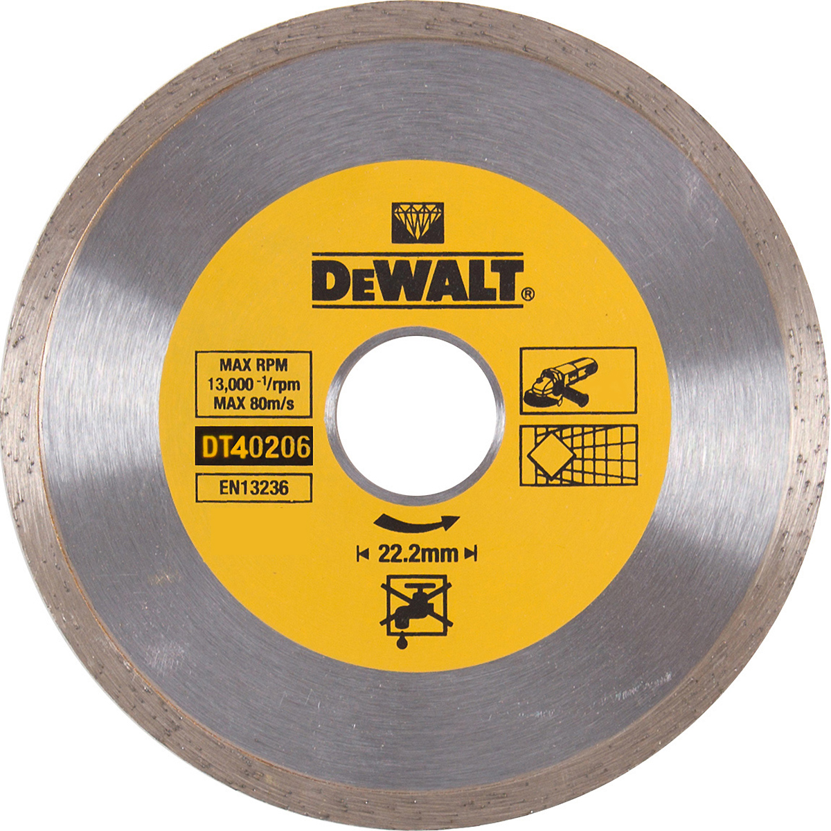 DEWALT Eco4 Diamanttrennscheibe für Fliesen
