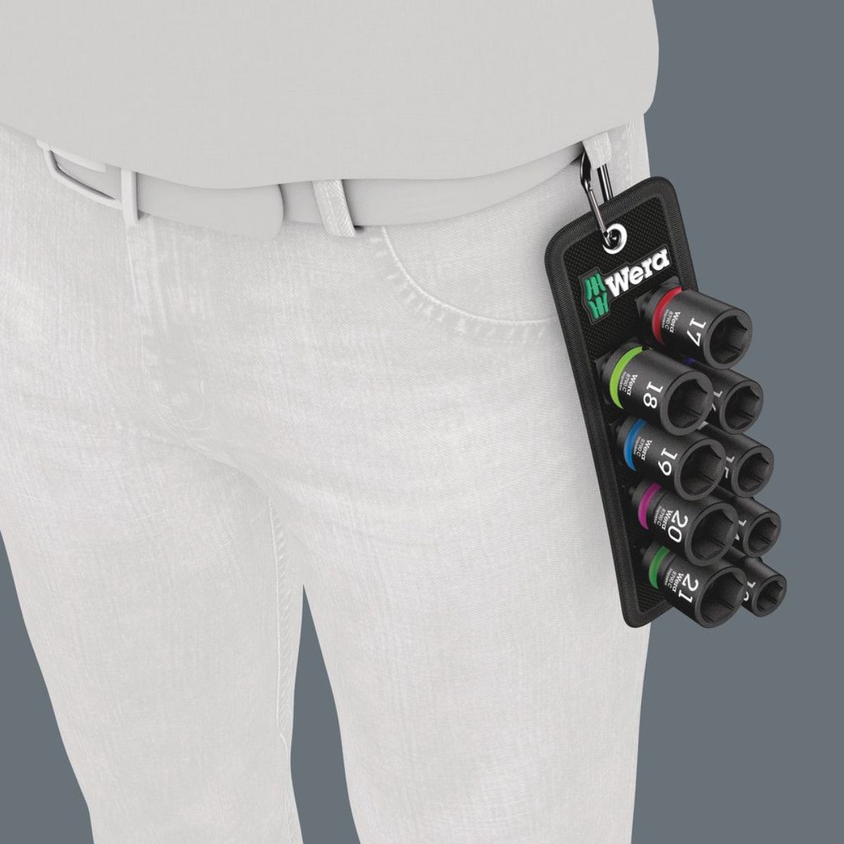 Wera Belt C Impaktor 1 Steckschlüsseleinsatz-Satz, 1/2"-Antrieb, 10-teilig