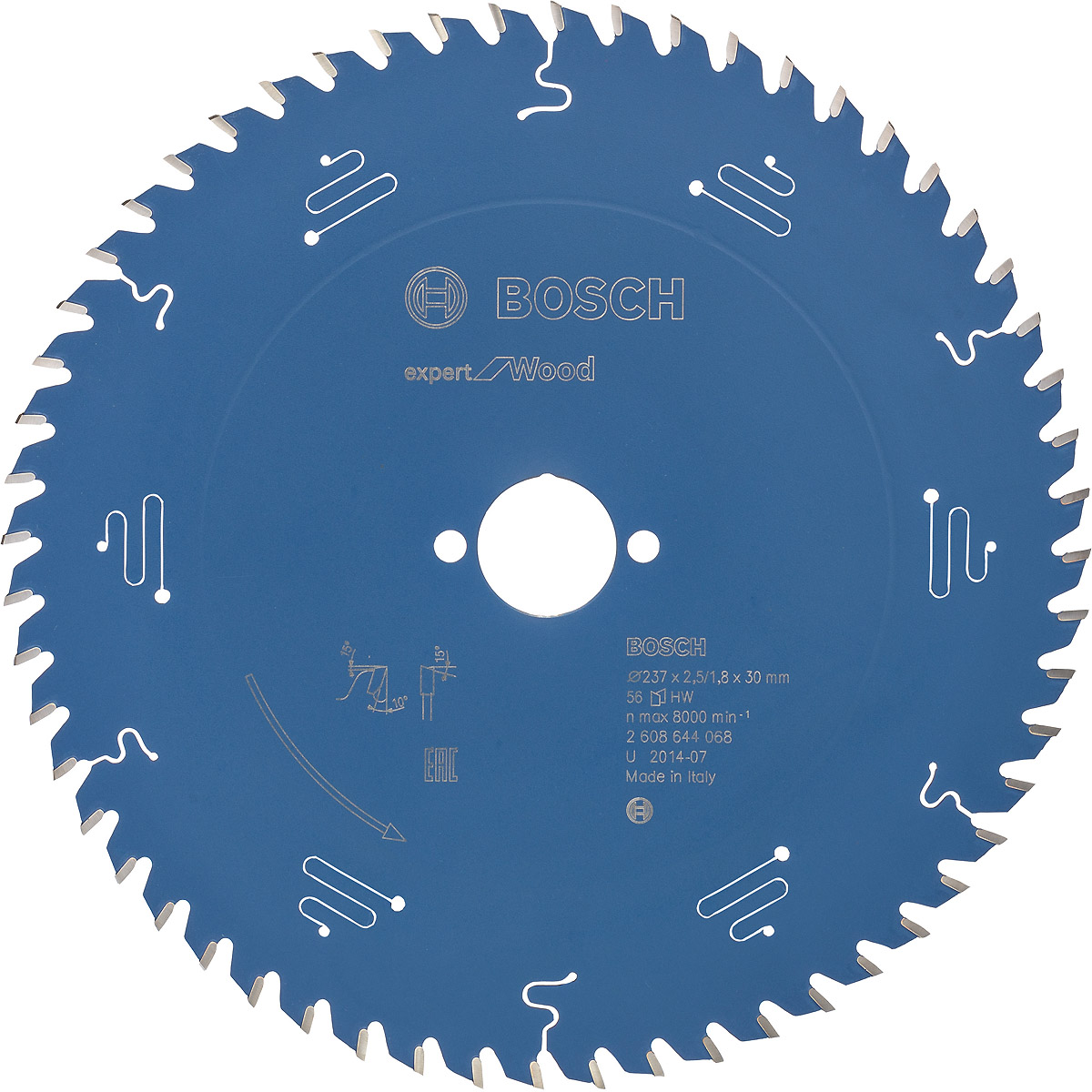 Bosch Kreissägeblatt Expert for Wood ø 237 mm