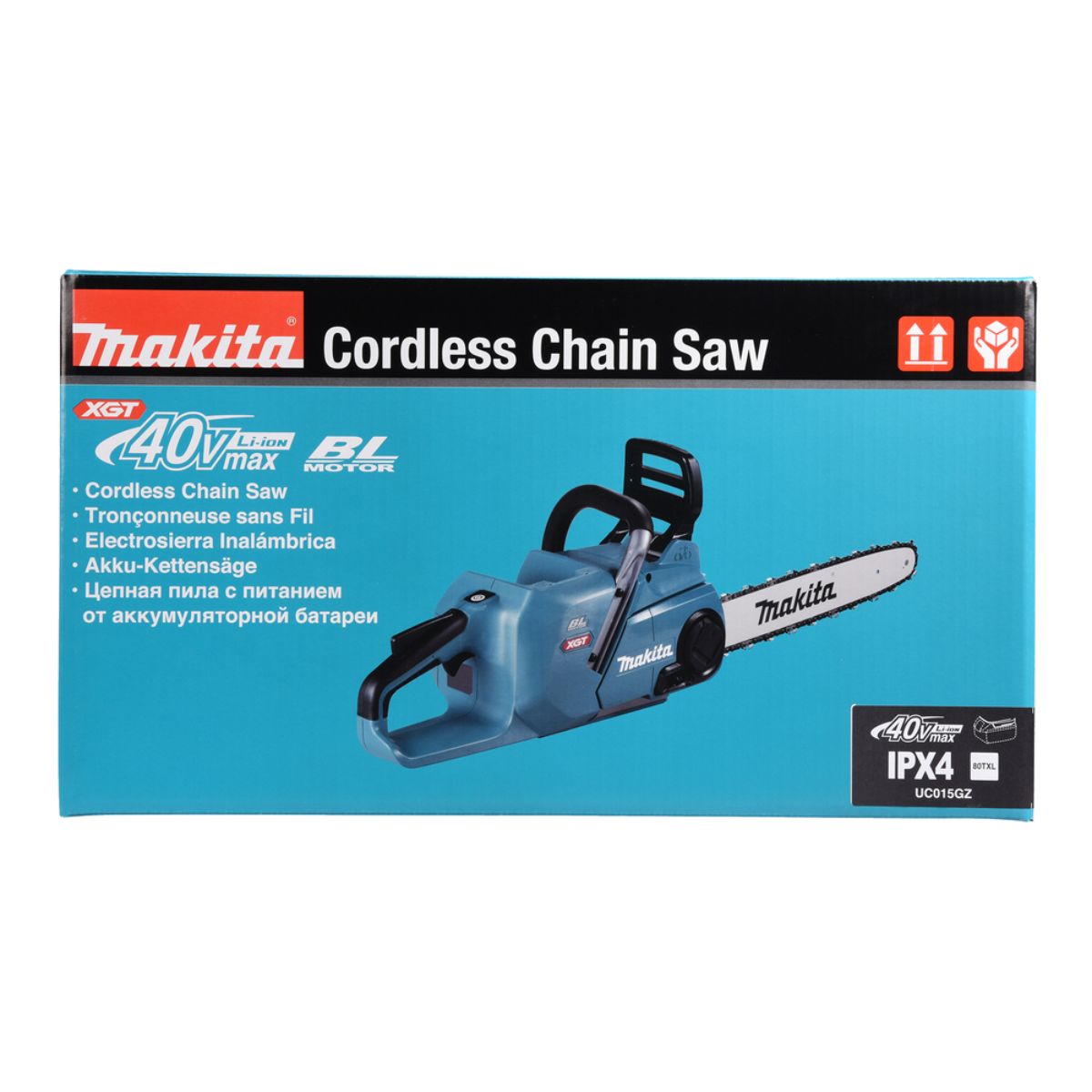 Makita Akku-Kettensäge 40V XGT max. mit Akku 5,0 Ah + Ladegerät - UC015GT101